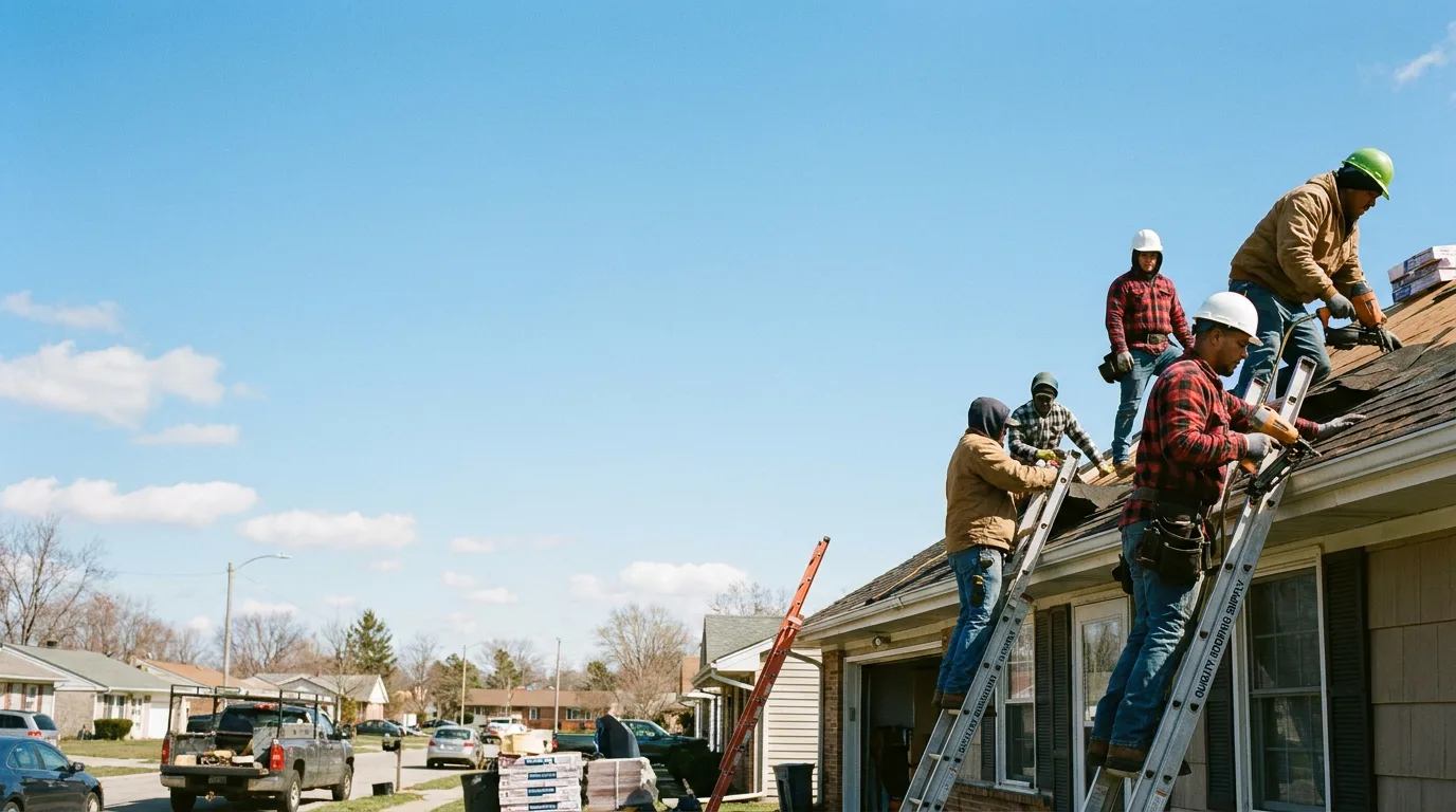 Roofing in Comins, MI near me